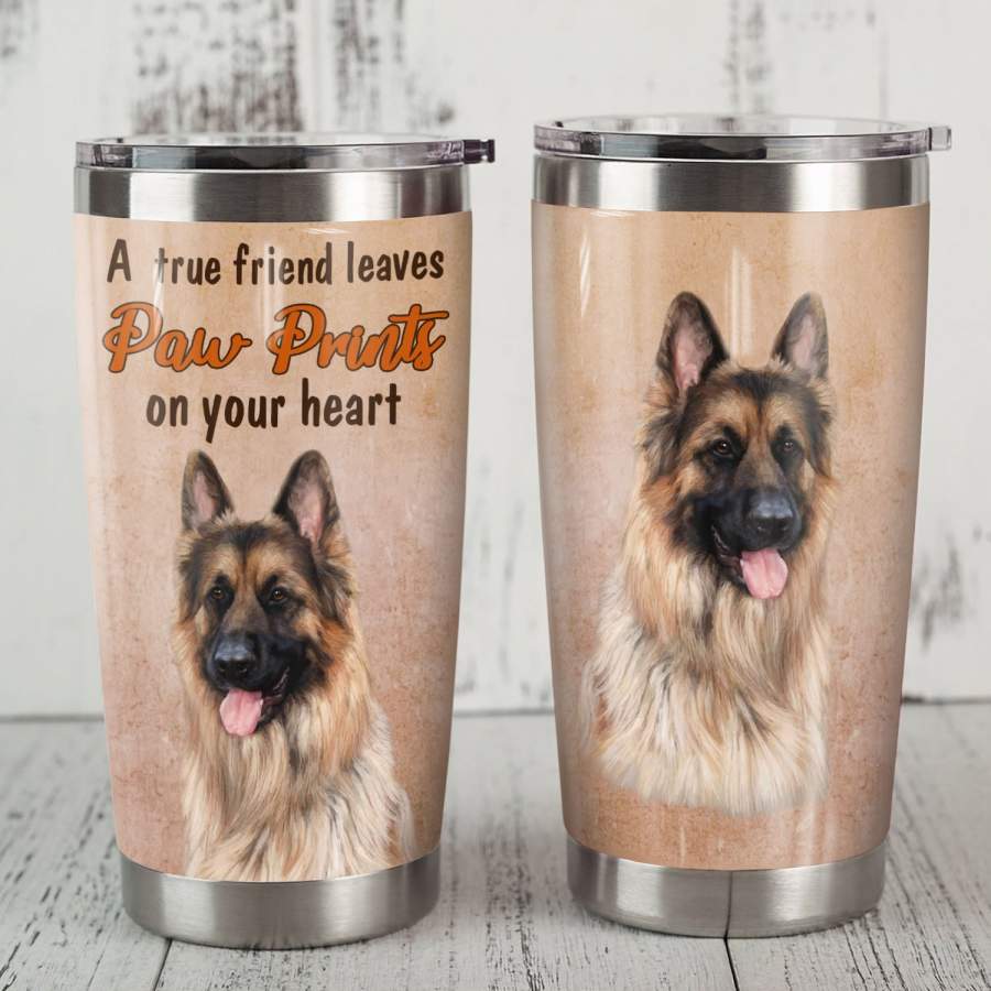 German Shepherd Dog Steel Tumbler MR0904 71O51