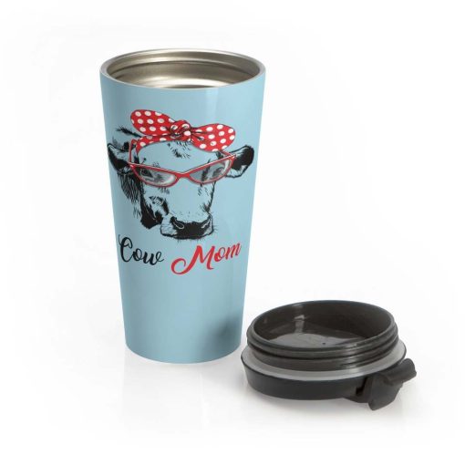 Cow Mom Cl15100040Mdt 16Oz 20Oz Travel Mug Vacuum Sealed Tumblers