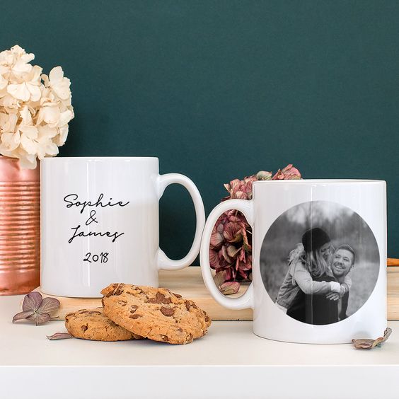 Personalised Couple Photo Mug