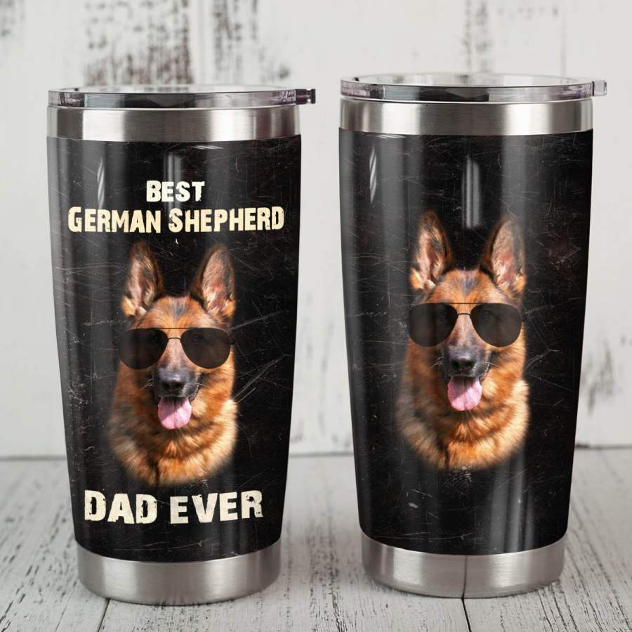 German Shepherd Dog Steel Tumbler MR0805 68O50