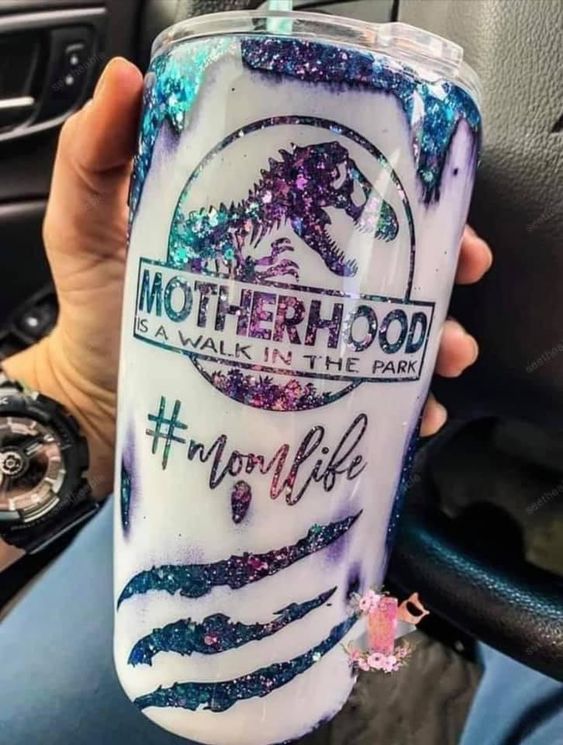 Motherhood is a Walk in the Park Tumbler Tumbler US0002230410