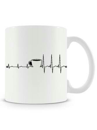 Coffee Heartbeat Mug