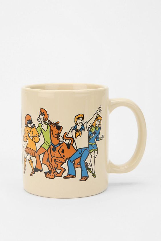 Scooby Doo Zoinks Its Morning Coffee Mug