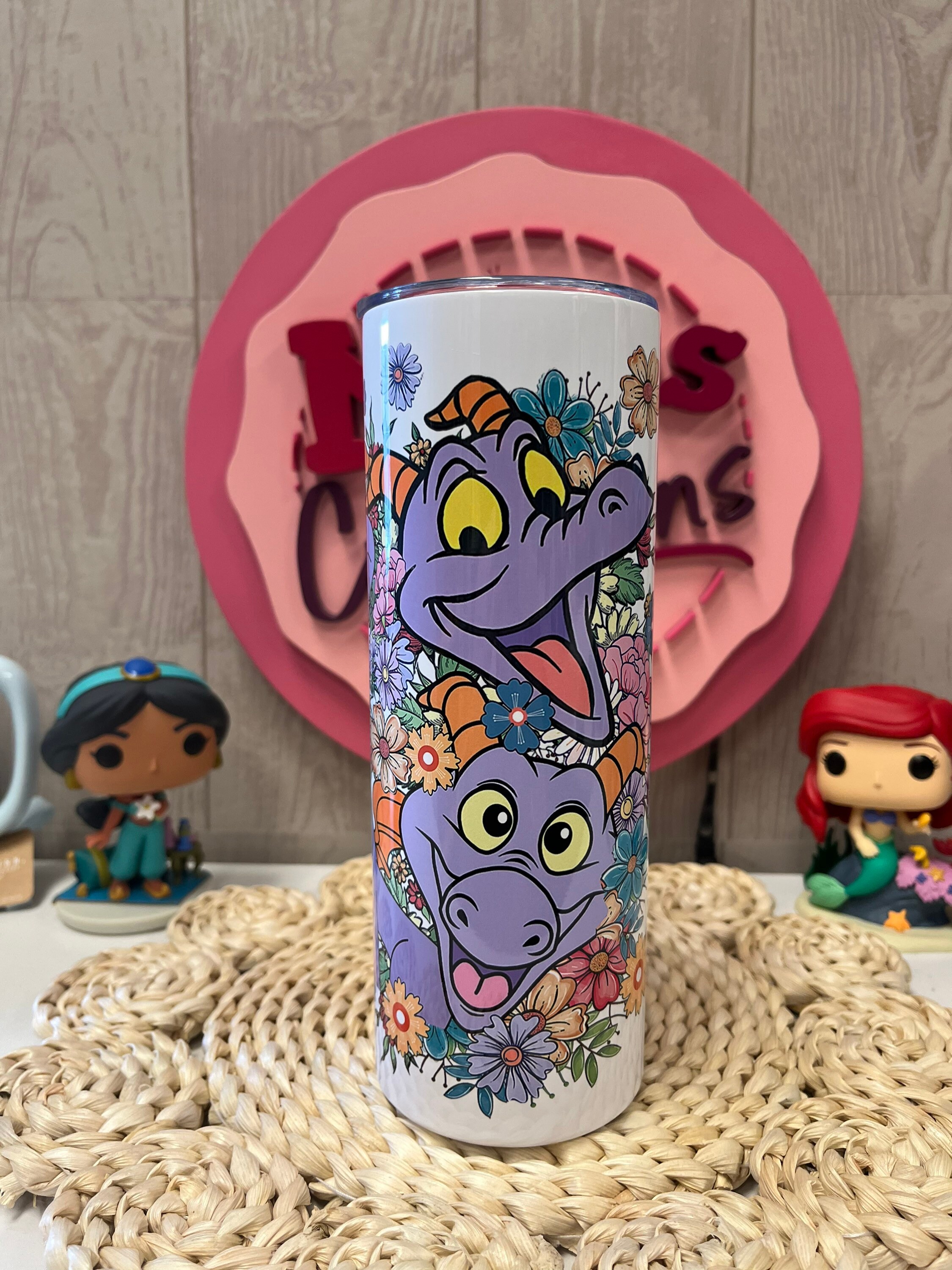 Figment custom tumbler, Disney figment tumbler, Figment tumbler