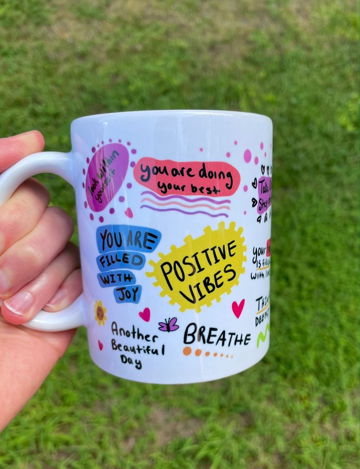 Daily Affirmations, Meditation Mug, Mindset Mug