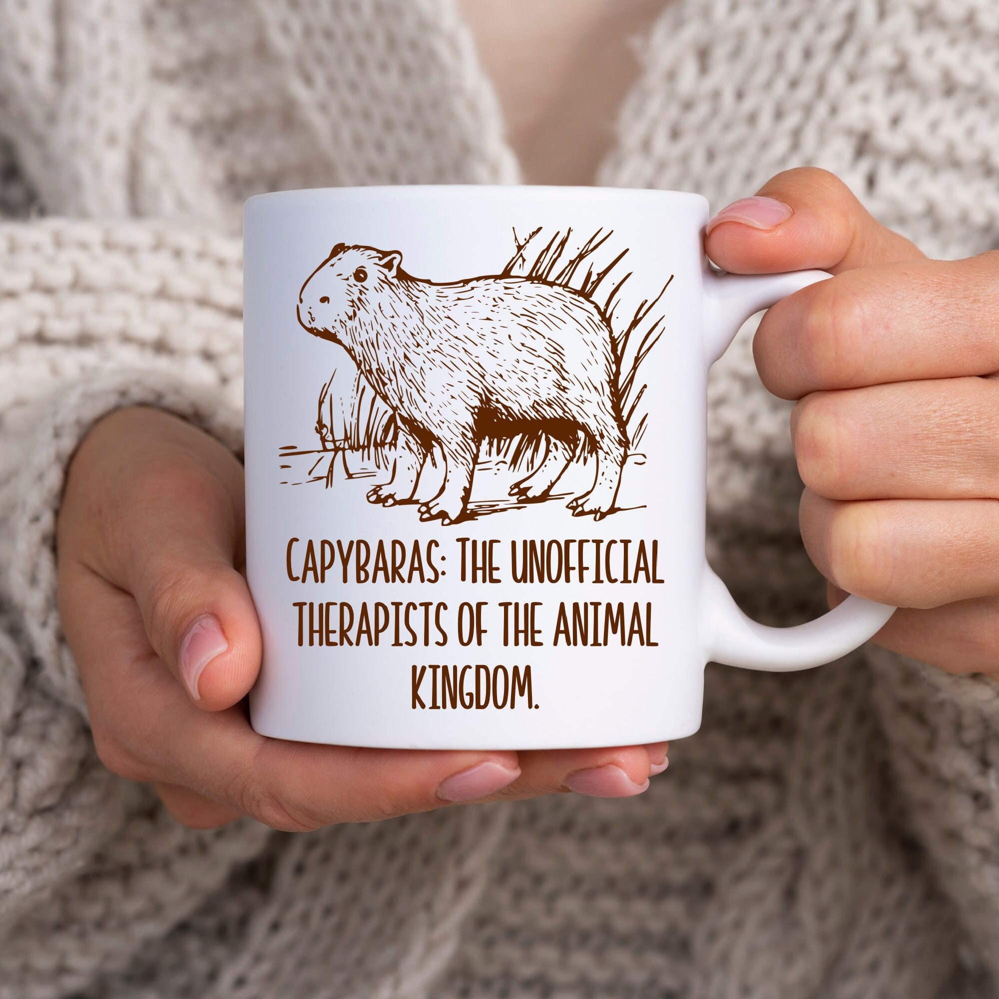 Capybara Gift, Capybara Mug, Capybara Lover Gifts, Funny Capybara Mug for Capybara Lovers