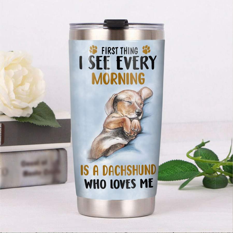 Dachshund Dog Steel Tumbler MR1301 71O56