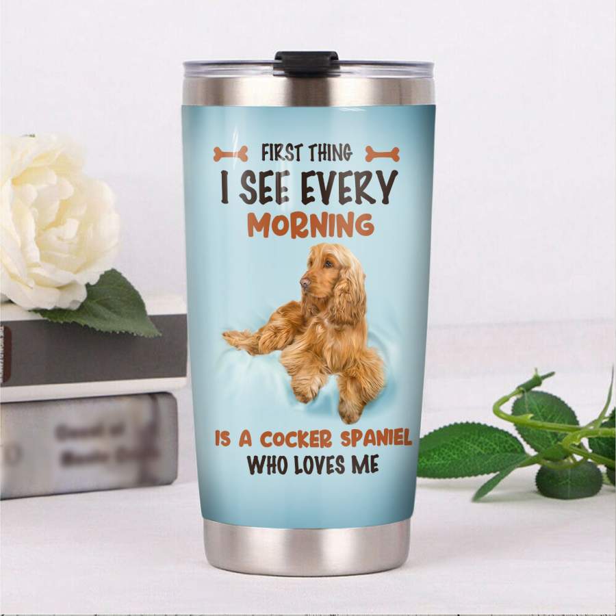 Cocker Spaniel Dog Steel Tumbler MR0705 70O49