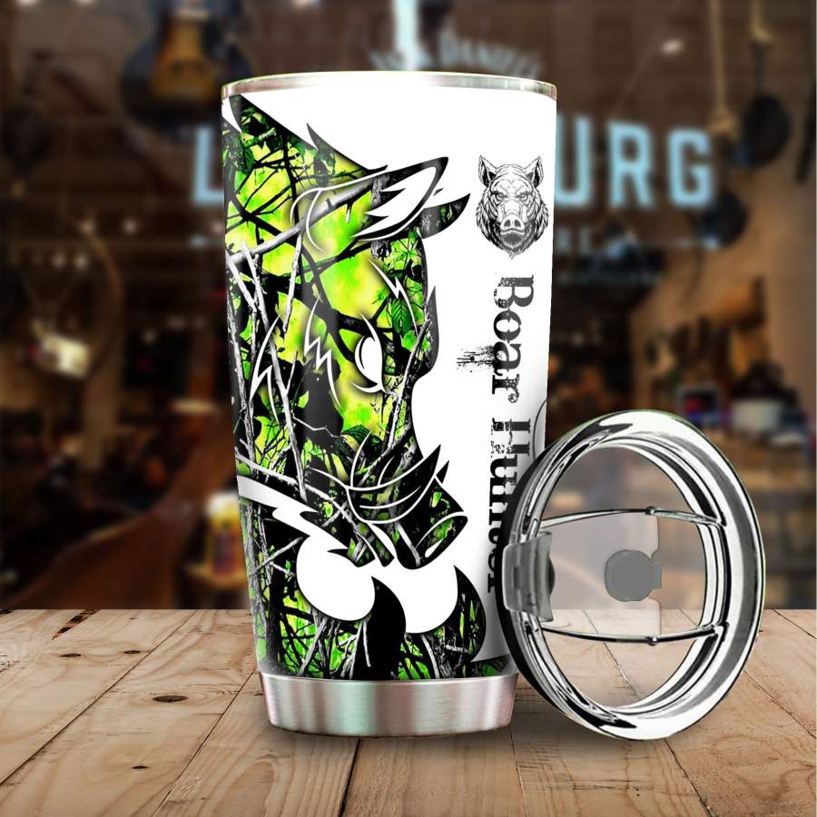 Boar Hunter Tattoos Stainless Steel Tumbler