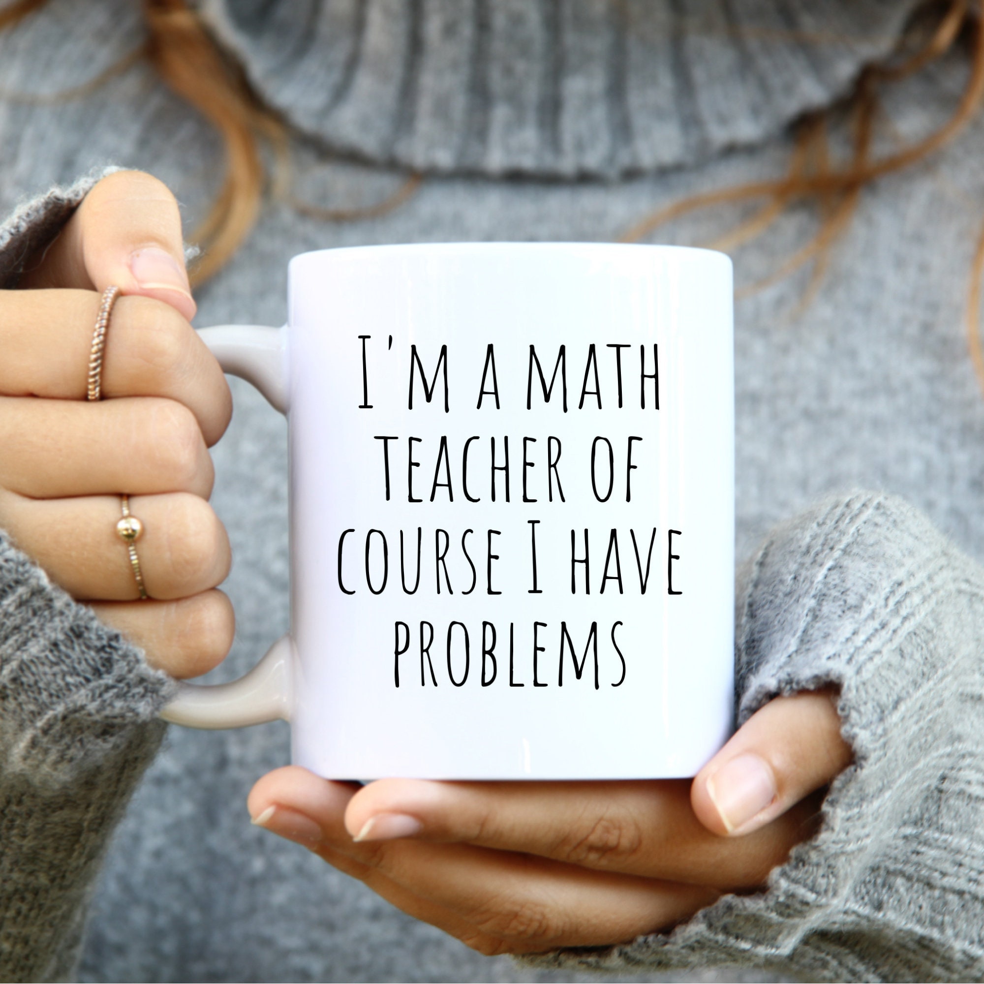 Math Teacher Mug – Math Teacher Gifts – Math Teacher Cup – Math Teacher Appreciation Gift – Teacher Coffee Mug – Teacher End of Year Gift