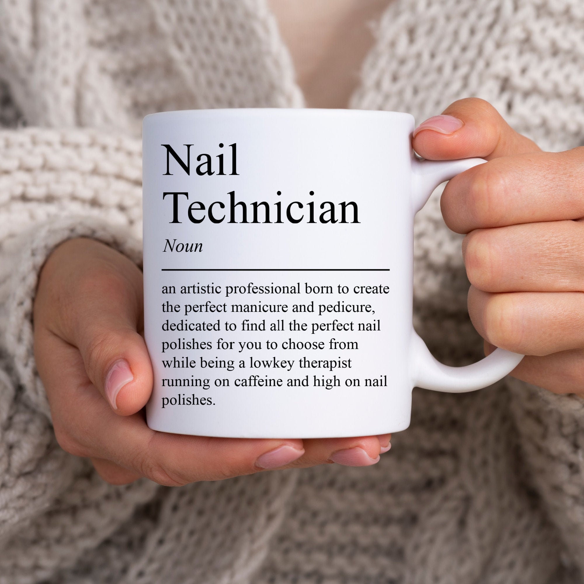 Nail Tech Gifts Nail Technician Mug Nail Technician Gift Manicurist Appreciation Nail Salon Decor Best Nail Tech Mug Nail Salon Gift