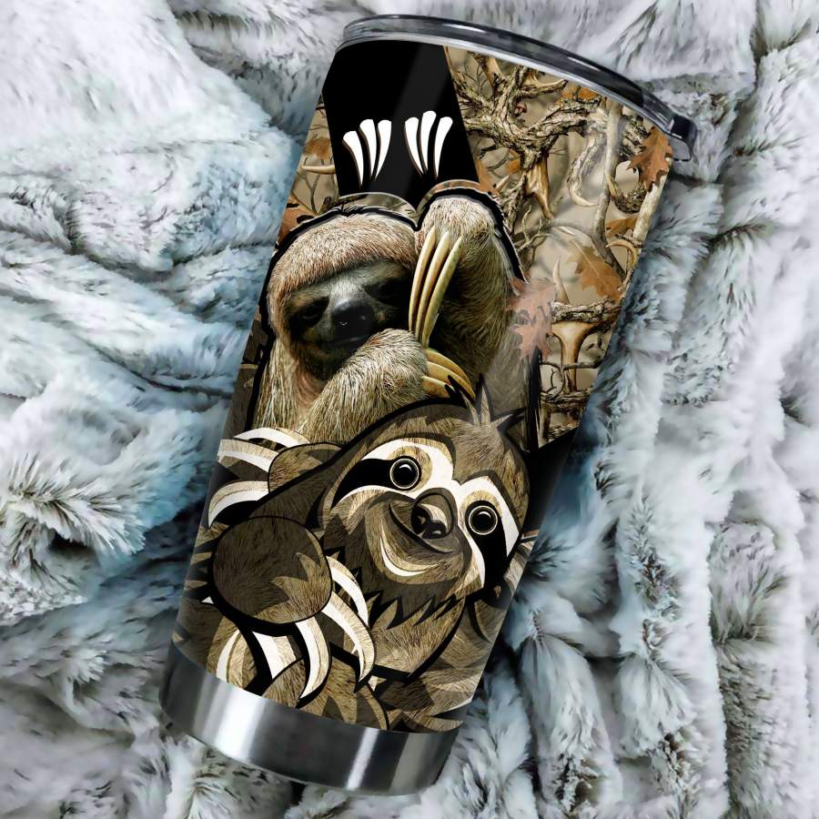 Love Sloth Stainless Steel Tumbler