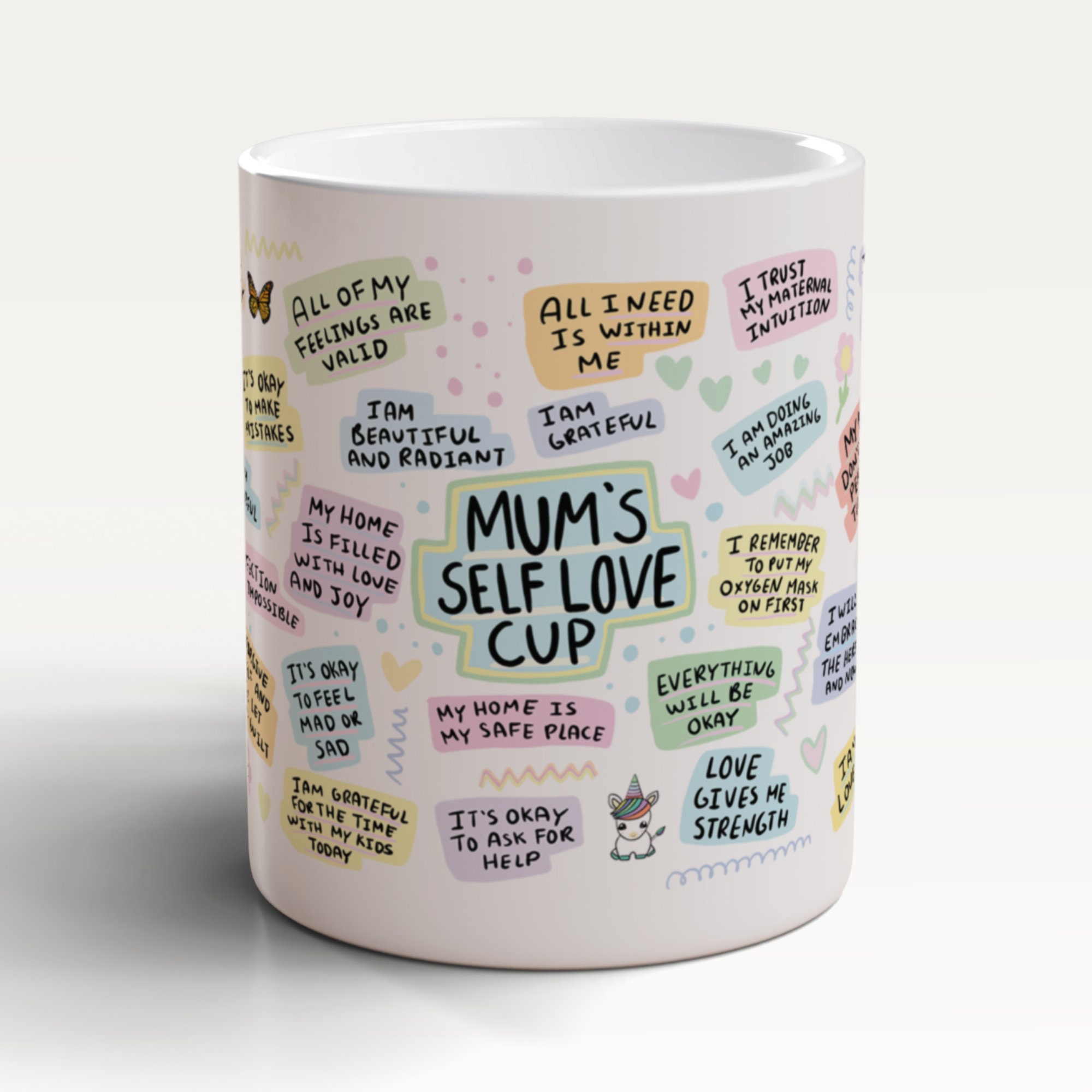 Mum’s Self Love Mug, Self Love Mug, Mothers Day Mug, Mothers Day Gift, Birthday Gift For Mum, Positivity Mug, Mindfulness Mug, Self Care