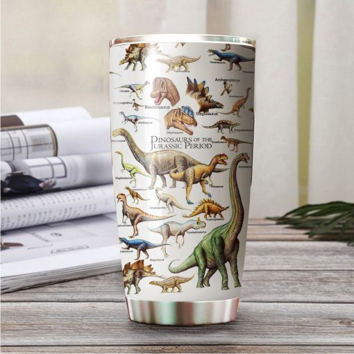 Beautiful Dinosaur Stainless Steel Tumbler | Insulated Steel Tumbler | Stainless Steel Tumbler | Double Wall Insulated Tumbler, 60Th Birthday Ideas