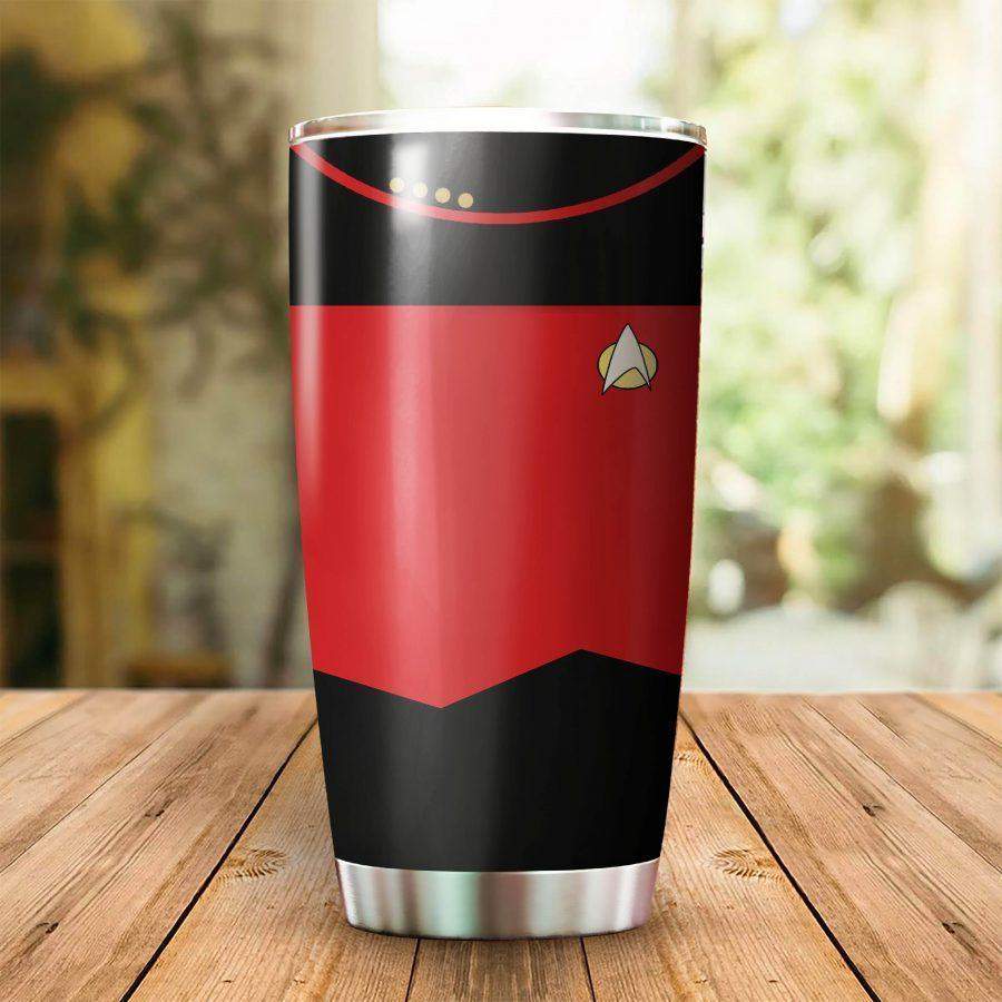 Star Red Stainless Steel Insulated Tumbler Cups