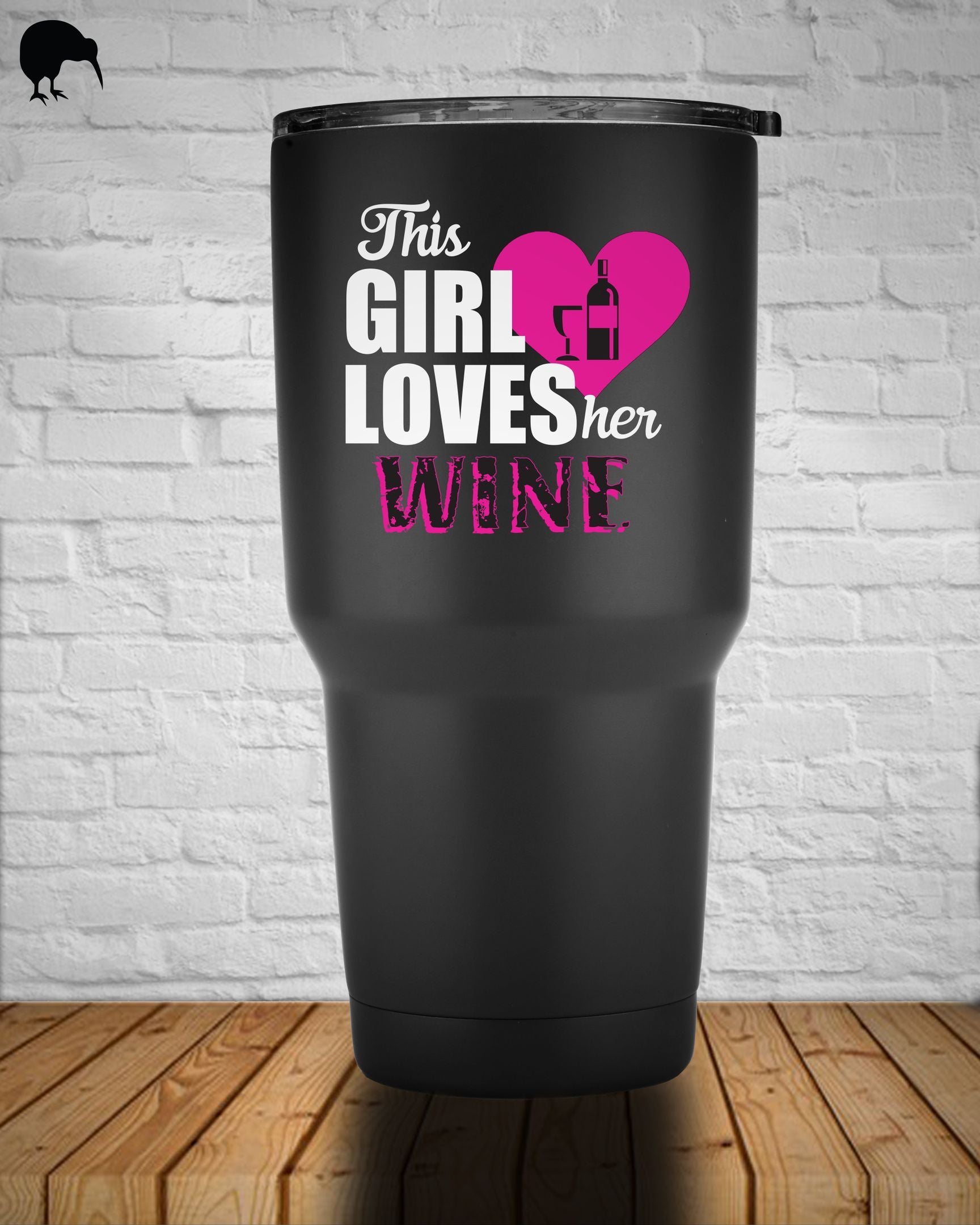 This Girl Loves Her Wine Tumbler