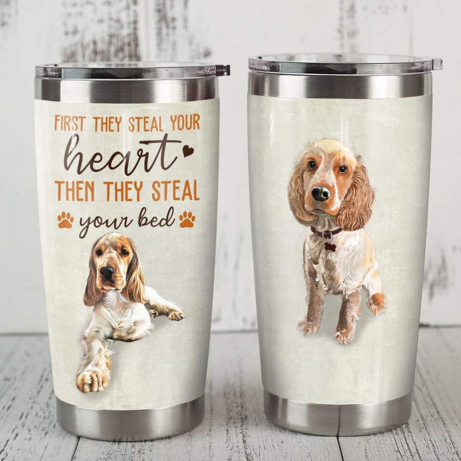 Cocker Spaniel Dog Steel Tumbler MR0706 69O42