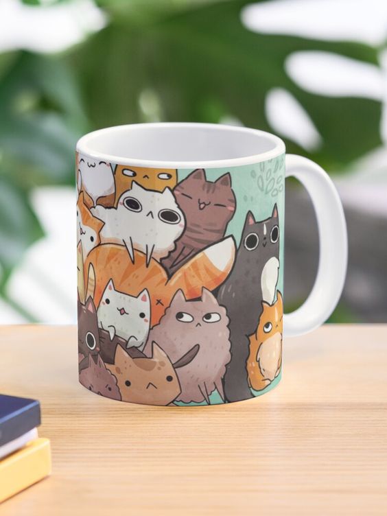 “Pile o cat ” Coffee Mug