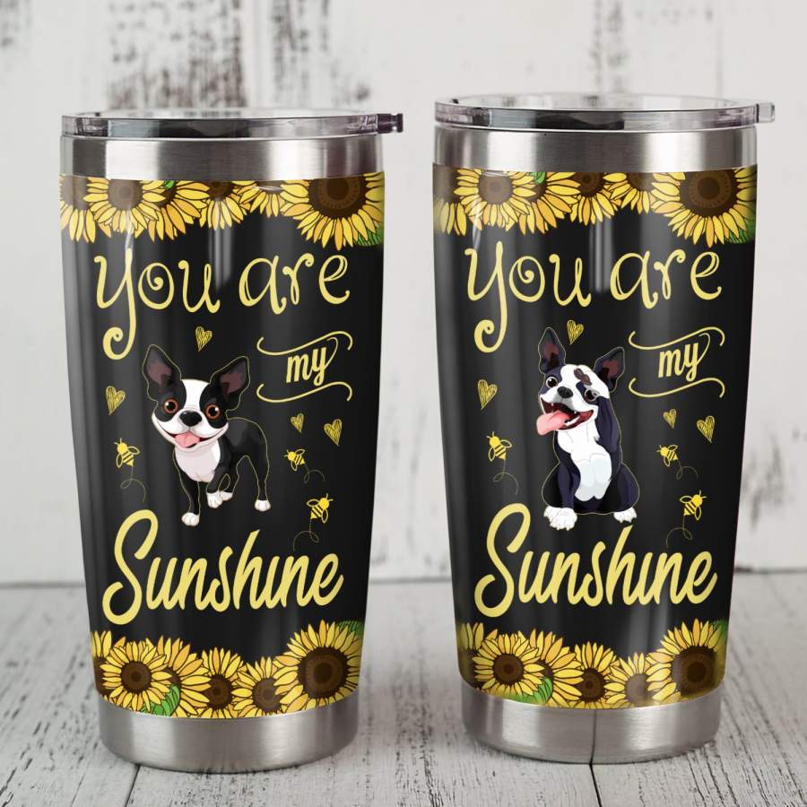 Boston Terrier Dog Steel Tumbler FB0501 73O31