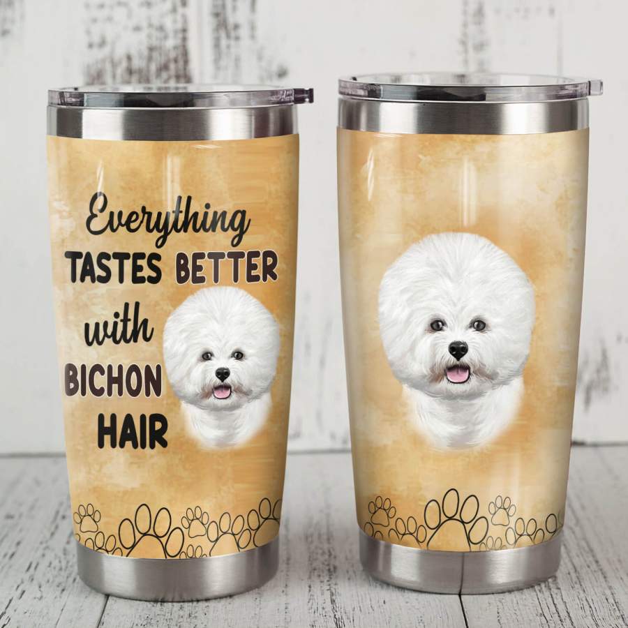 Bichon Frise Dog Steel Tumbler MR0707 70O50