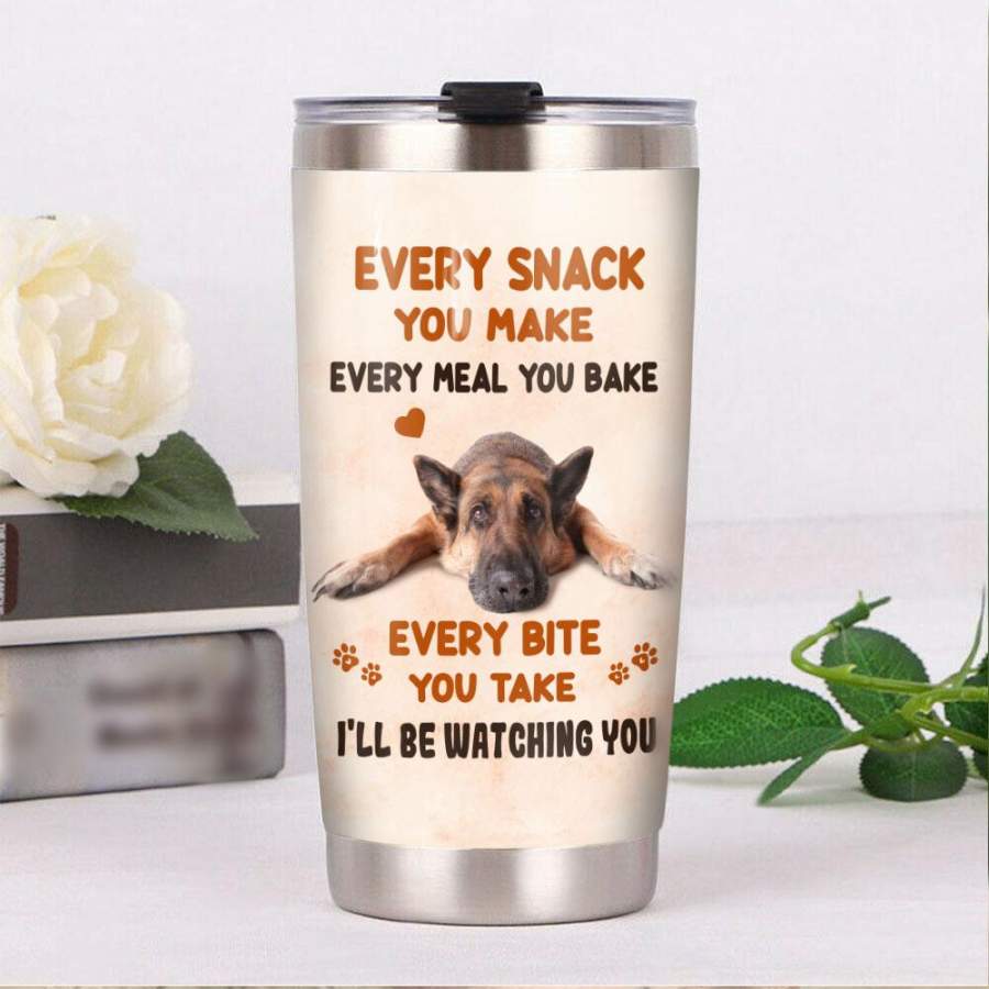 German Shepherd Dog Steel Tumbler FB1007 70O51