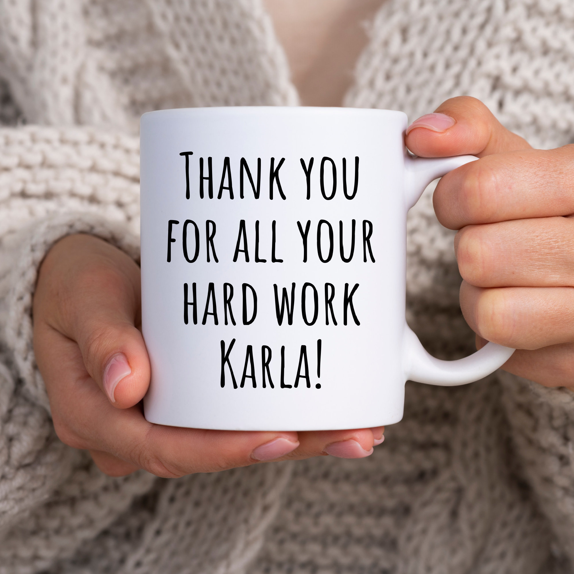 Personalized Employee Appreciation Mug Employee Gifts, Employee Appreciation Gift, Funny Coffee Mug for Employees, Gifts for Employees