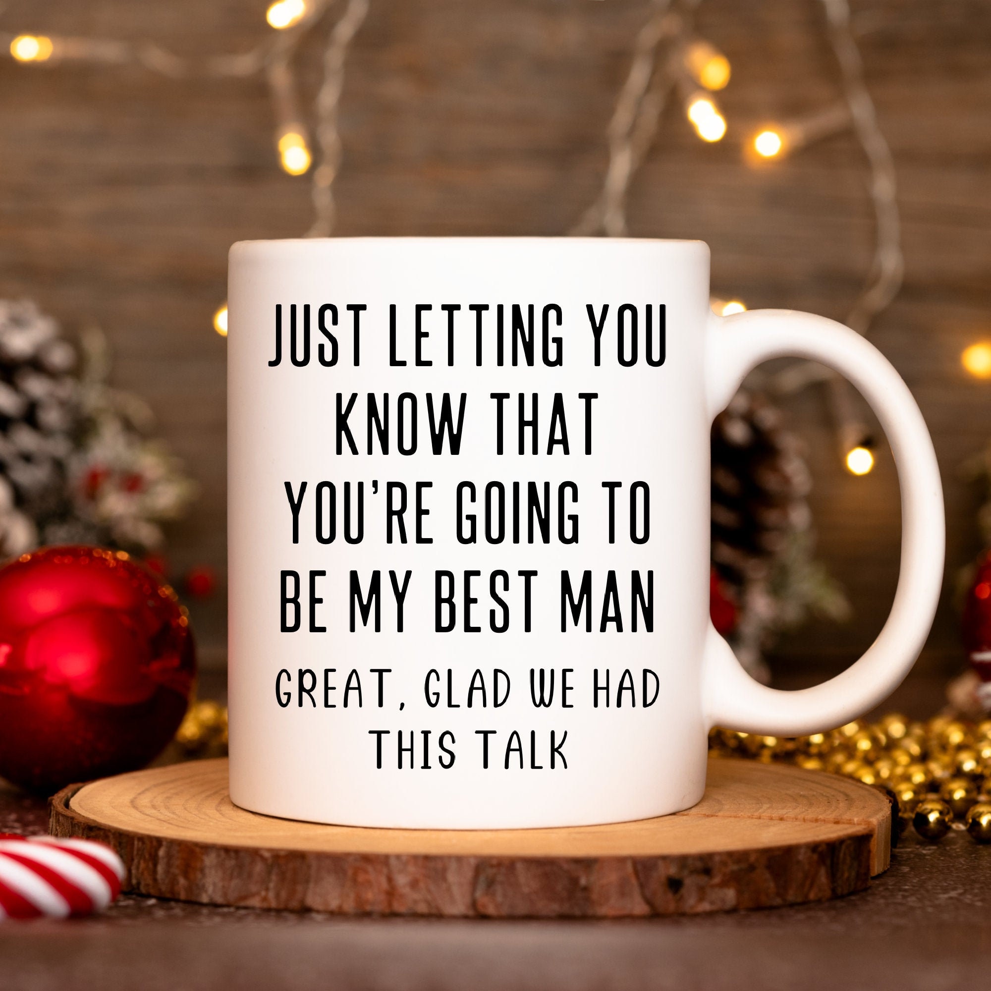 Best Man Proposal Gift Best Man Mug BridesMan Ring Bearer Bestman Wedding Gift Thank You Wedding Gift Best Man Gift Idea Groomsman Gift