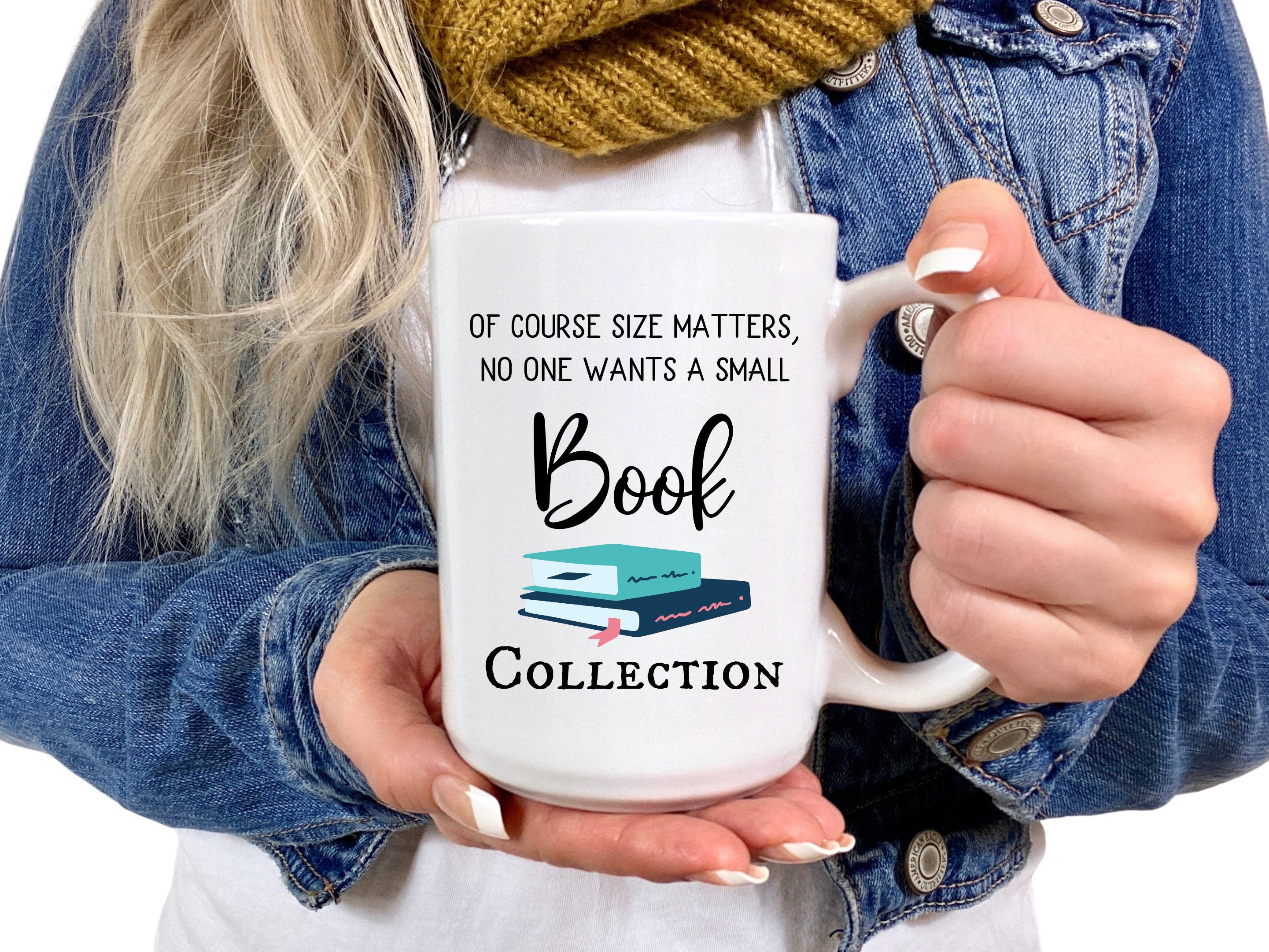 Funny Book Lover Mug Personalized Bookworm Gifts Book Lover Gifts for Women Book Themed Gifts Reading Mug  Gift For Readers Book Club Gift