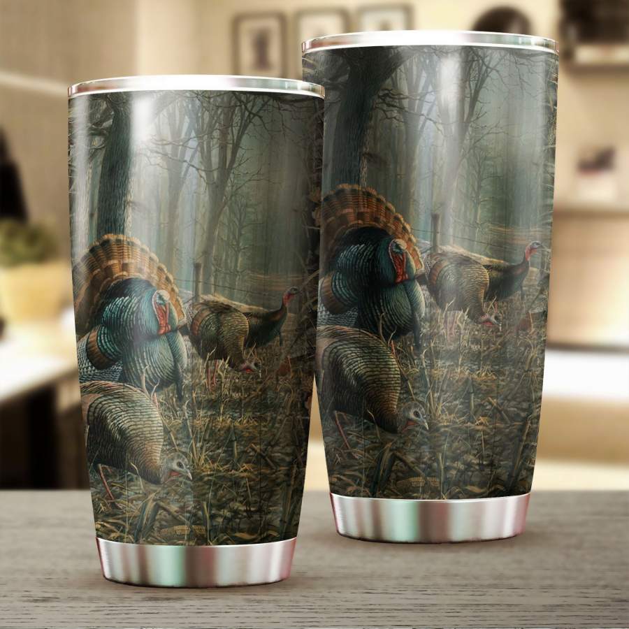 Turkey Hunting Stainless Steel Tumbler