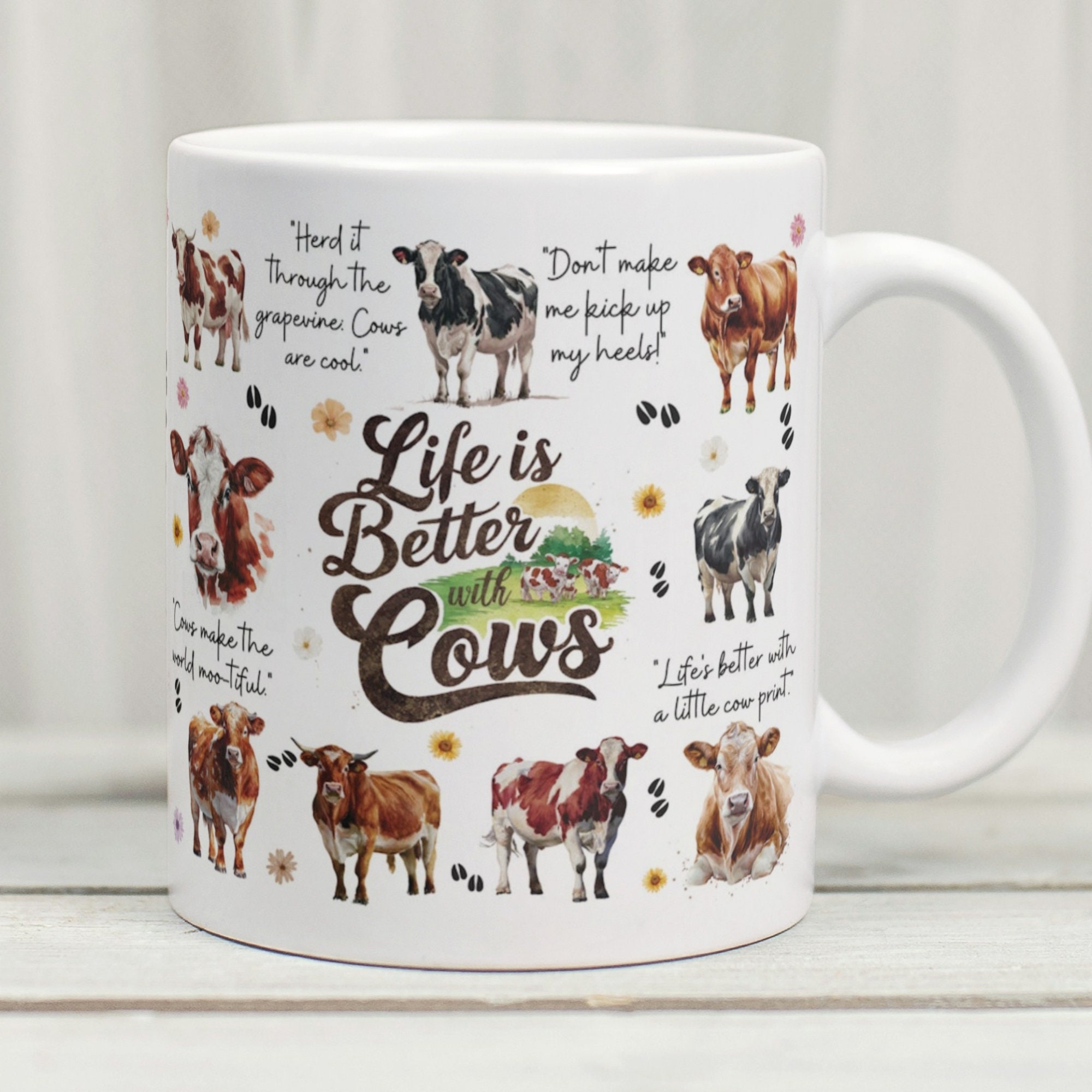 Cow Mug, Cow Cup, Cow Mugs, Cow Gifts, Cow Lovers Mug, Cow Coffee Mug, Cow Theme