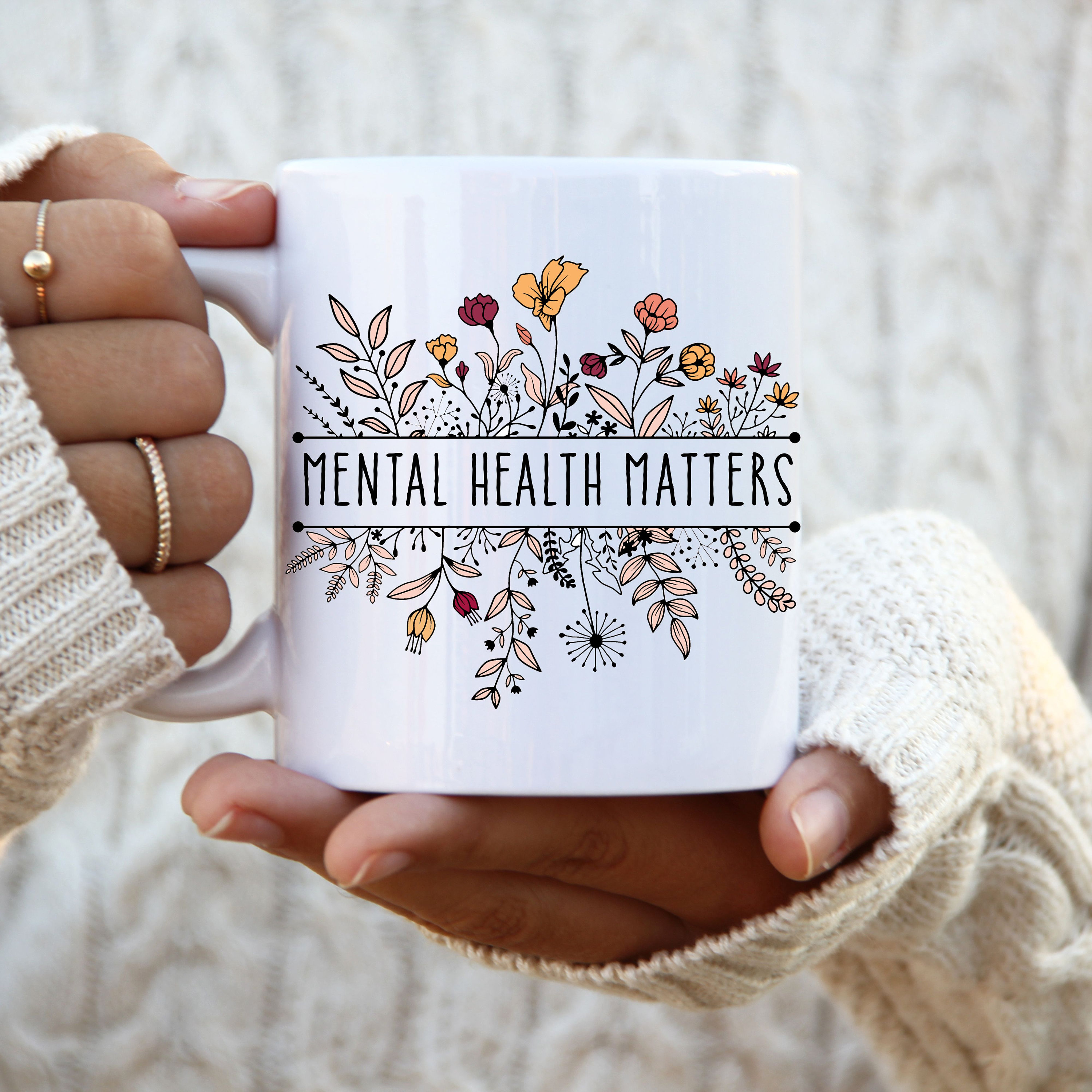 Mental Health Gifts, Mental Awareness gifts, Mental health matters, Self Love Mug,Psychologist Mug