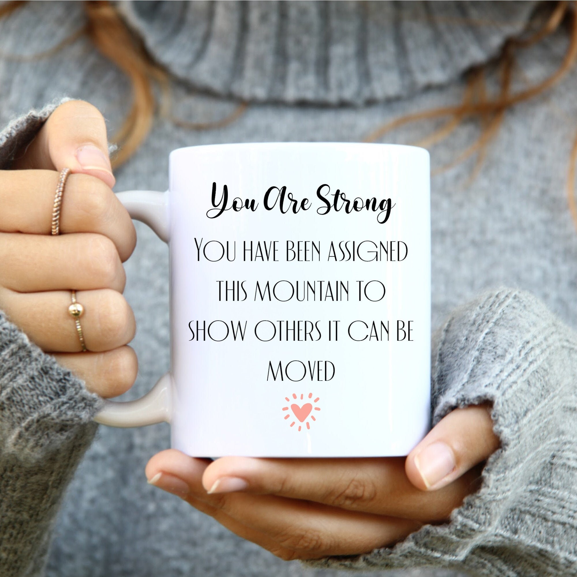 You Are Strong – Sympathy Gift, Illness, Sickness, Encouragement gift, Cancer Support Gift, Cancer Fighter Gift, Cancer Survivor, Warrior