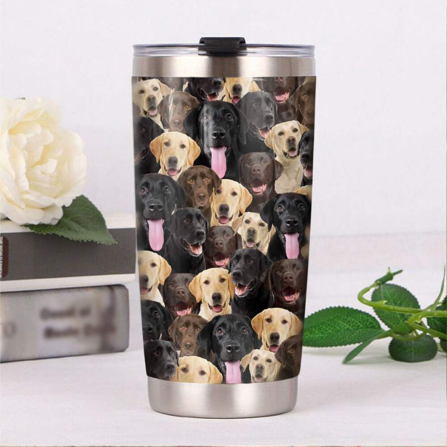 Labrador Retriever Dog Steel Tumbler MR1201 68O52