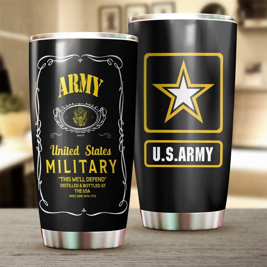 U.S. Army  Stainless Steel Insulated Tumbler Cups