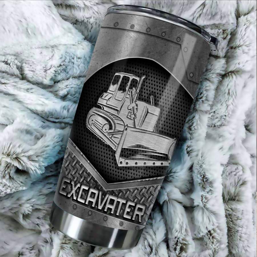 Excavater Metal Stainless Steel Tumbler