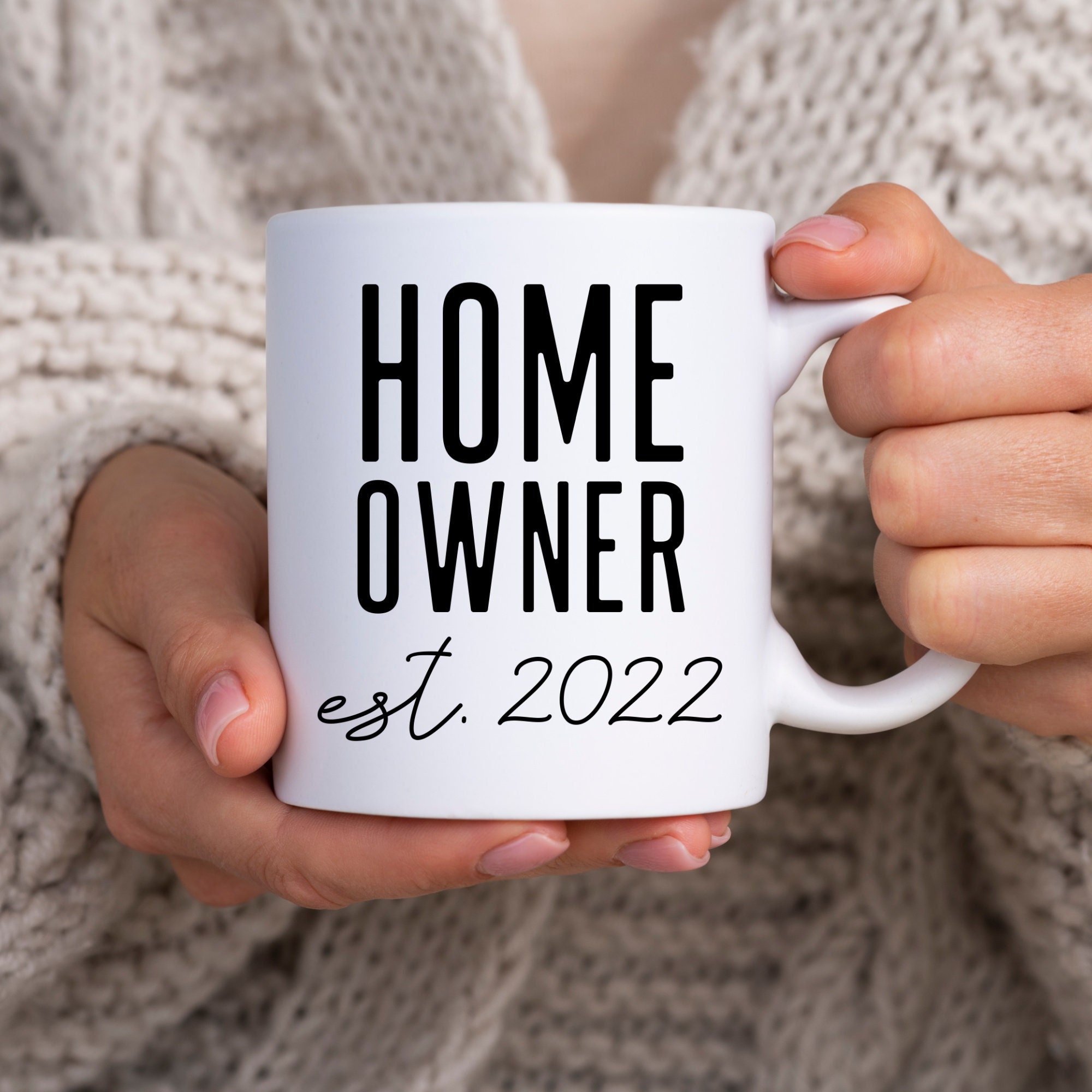 Personalized Housewarming Gift, First Home Gift, Friends first Home, Housewarming Present For New Homeowners Moving House Gift Homeowner Mug