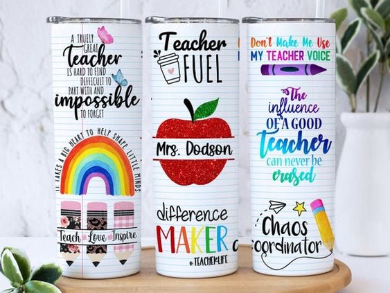 Teacher Gift Personalized, Personalized Teacher Tumbler