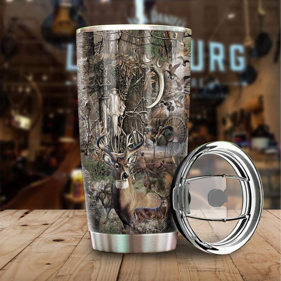 Beautiful Hunting Camo Stainless Steel Tumbler