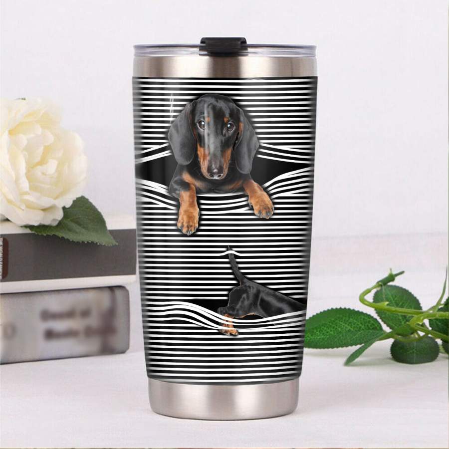 Dachshund Dog Steel Tumbler JR2002 82O34