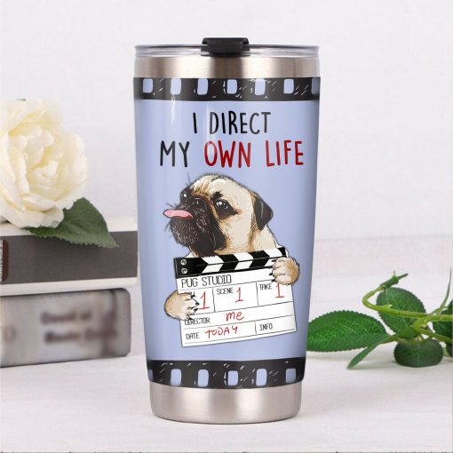 Pug Dog Steel Tumbler, 60Th Birthday Ideas, Birthday Gifts For Mom, Dad Day Gifts, Birthday Gift Ideas, Gift For Parent, Gift For Mother