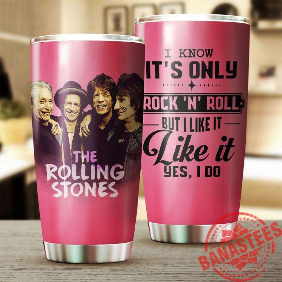 The Rolling Stones Stainless Steel Tumbler Cup