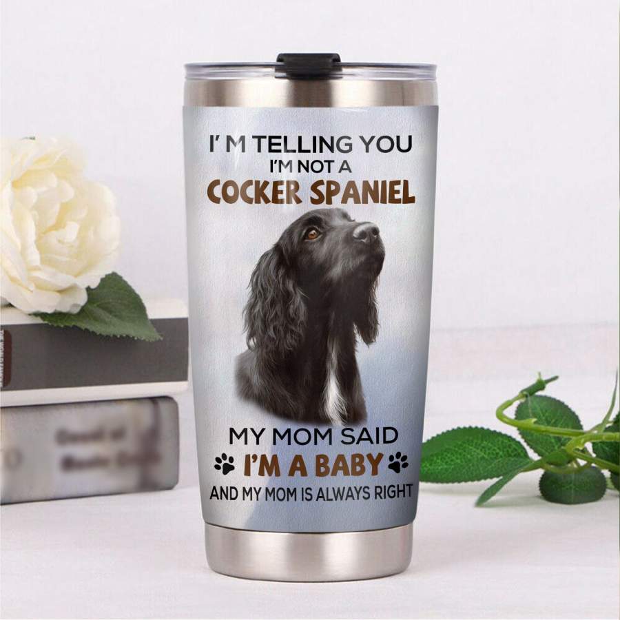 Cocker Spaniel Dog Steel Tumbler MR1308 69O42