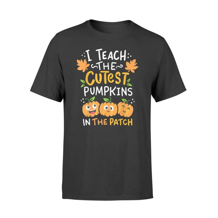 Halloween Tshirt Pre-K Teacher Cutest Pumpkins Tshirt – Standard T-shirt