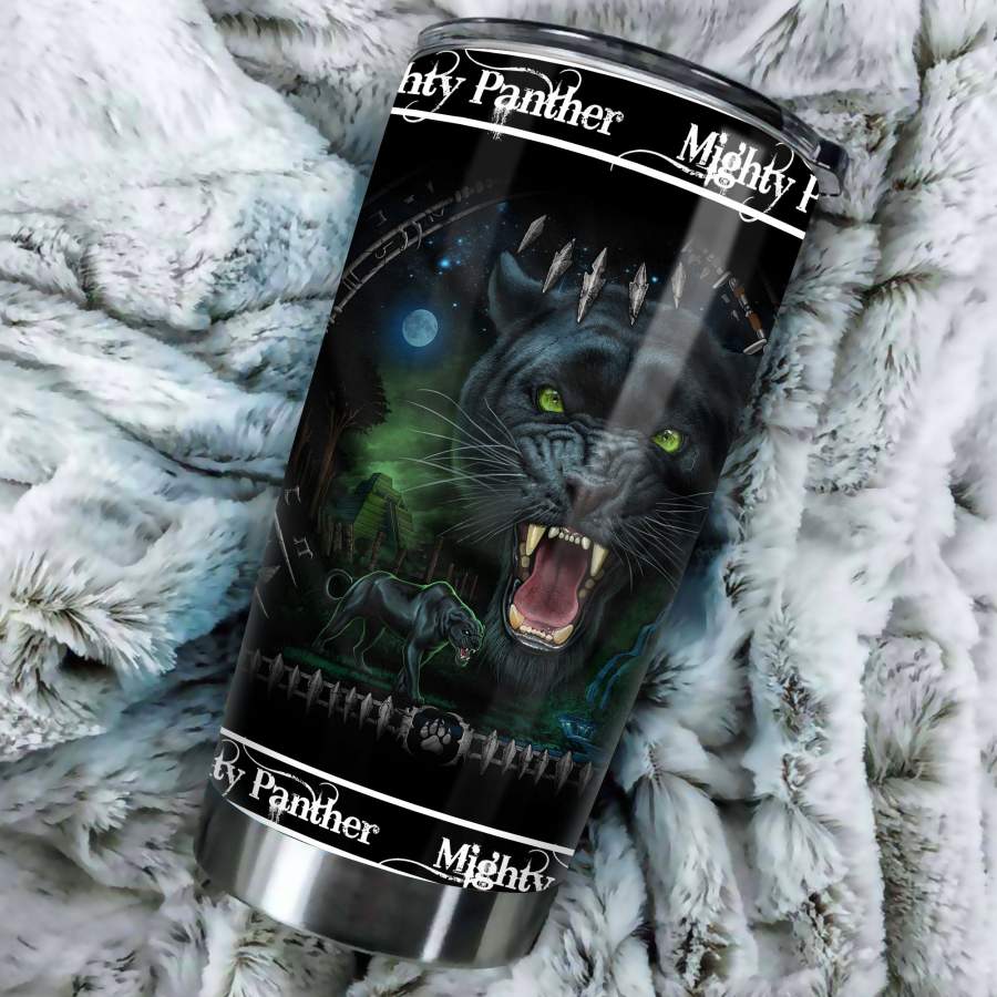 Mighty Panther Stainless Steel Tumbler