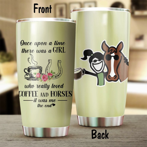 Coffee Horse Stainless Steel Insulated Tumbler Cups, Dad Day Gifts, 80Th Birthday Gift Ideas, Best Gifts For Mom, Father’S Day Gifts