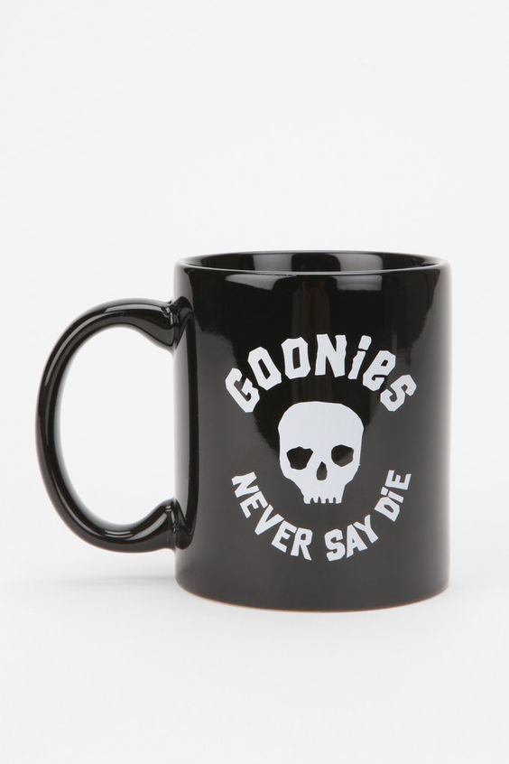 Skull Goonies 1958 Never Say Die Mug