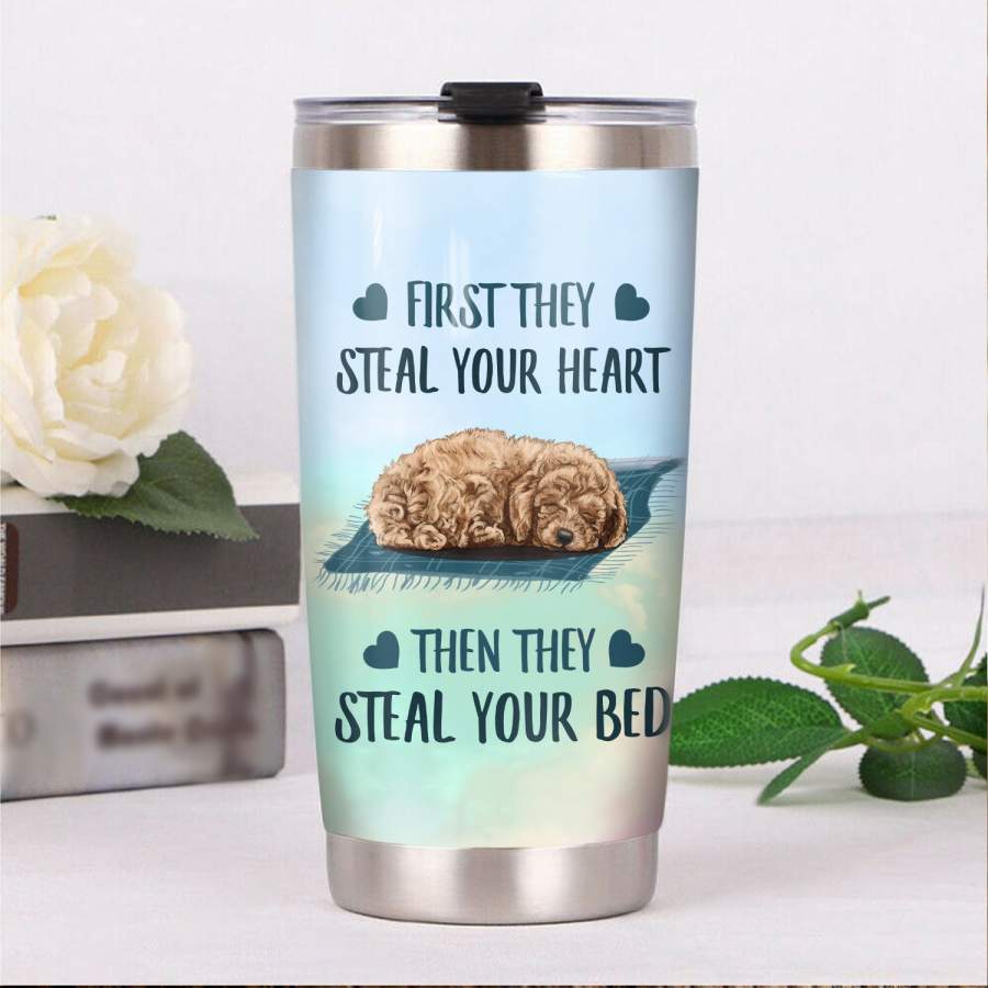 Poodle Dog Steel Tumbler FB0606 67O39