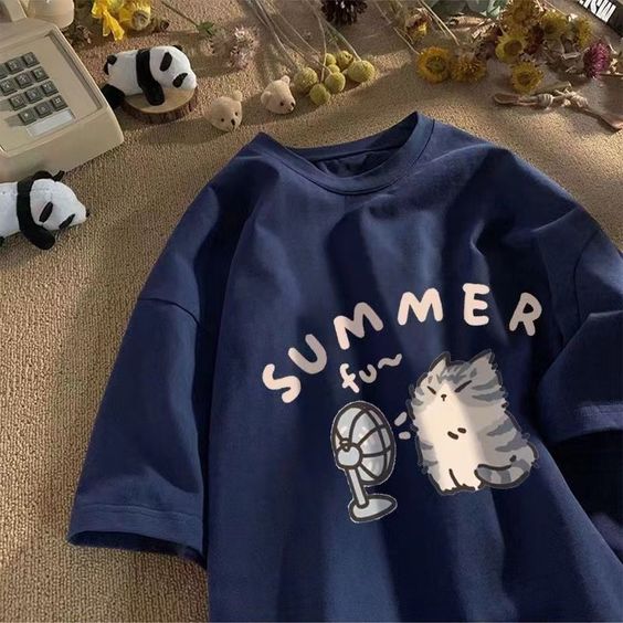 Summer Is Hot Adorable Summer Cat Tshirt