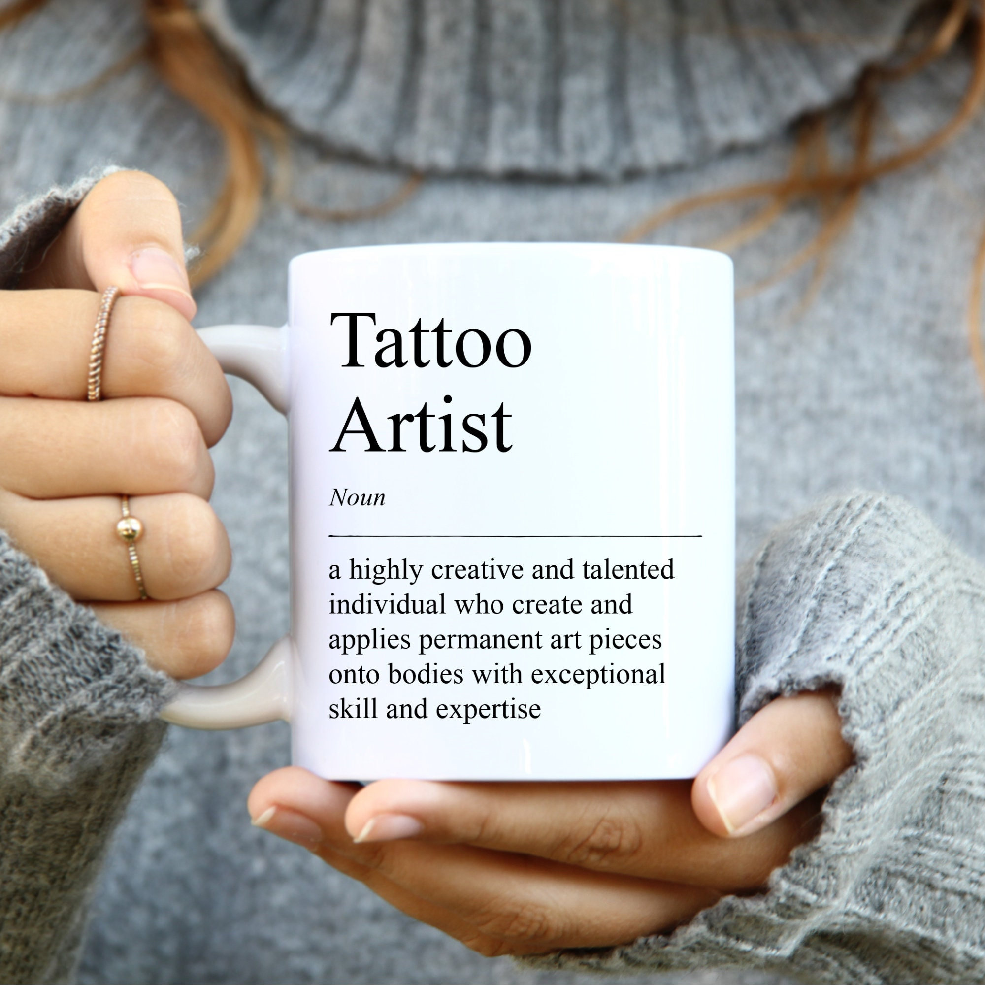 Tattoo Artist Gifts, Tattoo Artist Definition Mug, Funny Tattoo Artist Gift, New Tattoo Artist Gifts, Tattoo Artist Appreciation Gift