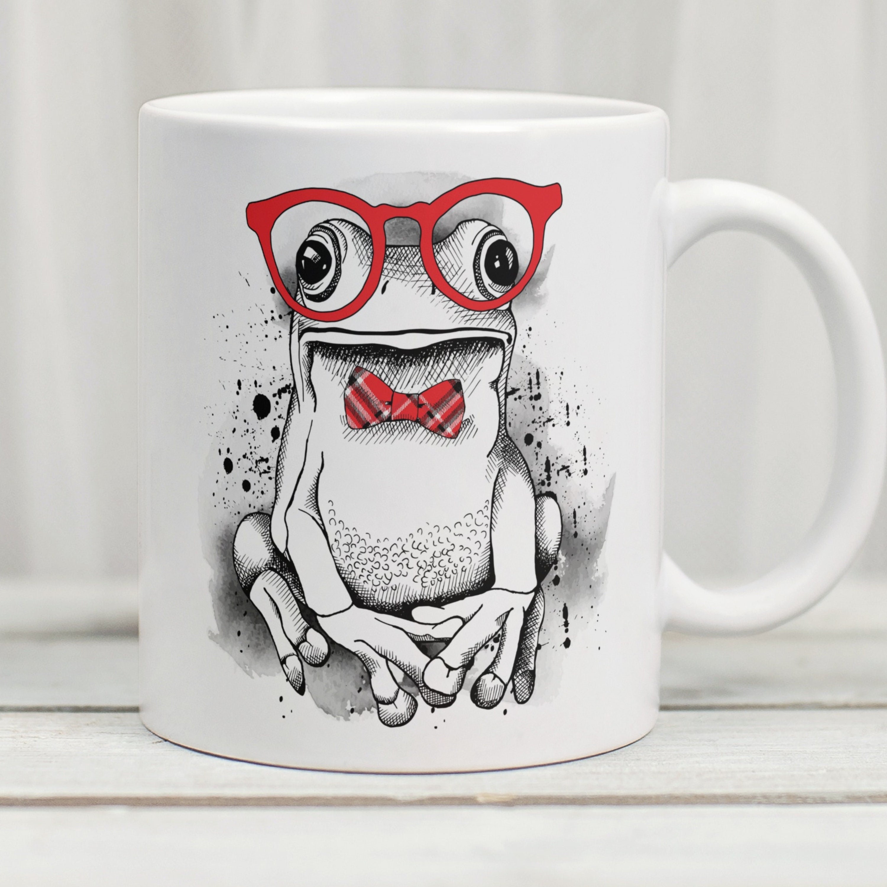 Frog Mug, Funny Frog Mug, Frog Coffee Cup, Cute Frog Mug, Frog Lover Gift, Cute Frog Gifts, Frog Coffee Cup, Funny Frog Gift